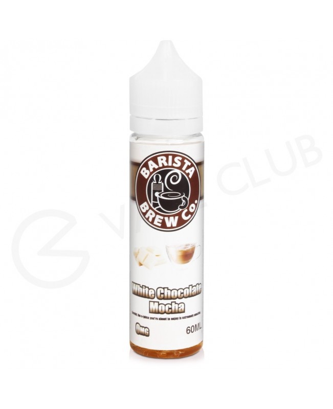 White Chocolate Mocha Shortfill E-Liquid by Barista Brew Co. 50ml