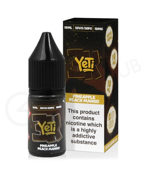 Pineapple Peach Mango E-liquid by Yeti 3K Bar Salt