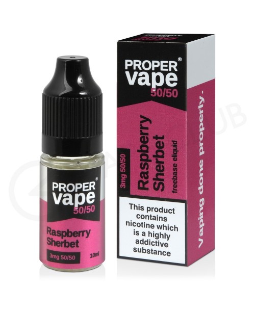 Raspberry Sherbet E-Liquid by Proper Vape