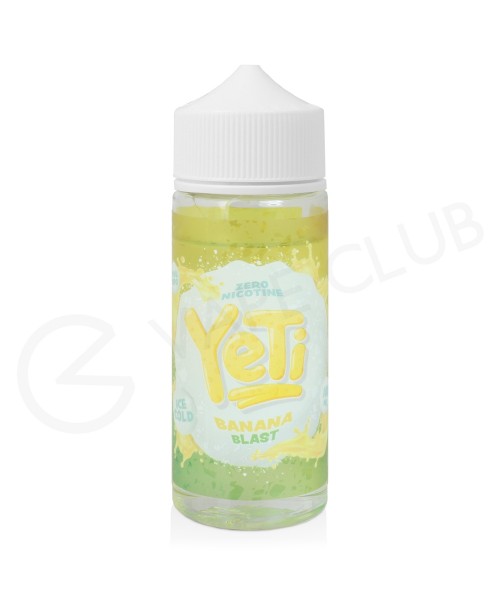 Cold Banana Blast Shortfill E-Liquid by Yeti Ice 1...