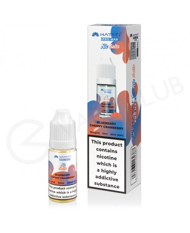 Blueberry Cherry Cranberry E-Liquid by Hayati Pro Max Nic Salts