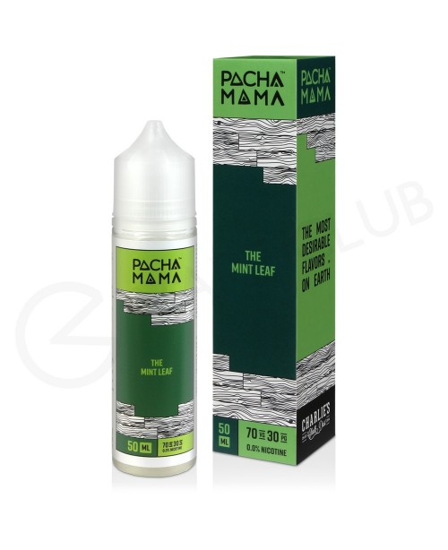 The Mint Leaf Shortfill E-Liquid by Pacha Mama 50m...