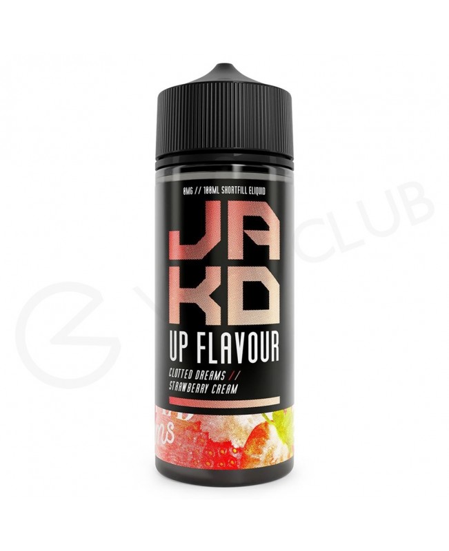 Strawberry Clotted Cream Shortfill E-Liquid by Jak'd 100ml