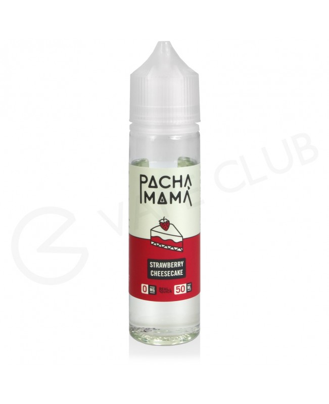 Strawberry Cheesecake Shortfill E-Liquid by Pacha Mama Dessert 50ml