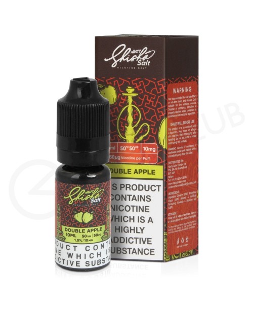 Double Apple Nic Salt E-Liquid by Nasty Shisha