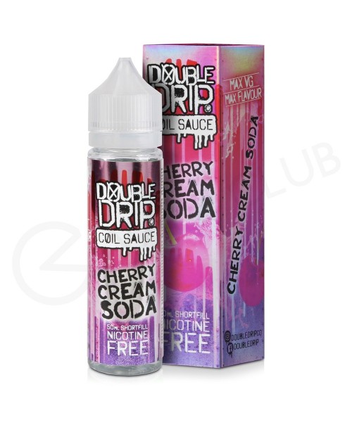 Cherry Cream Soda Shortfill E-Liquid by Double Dri...