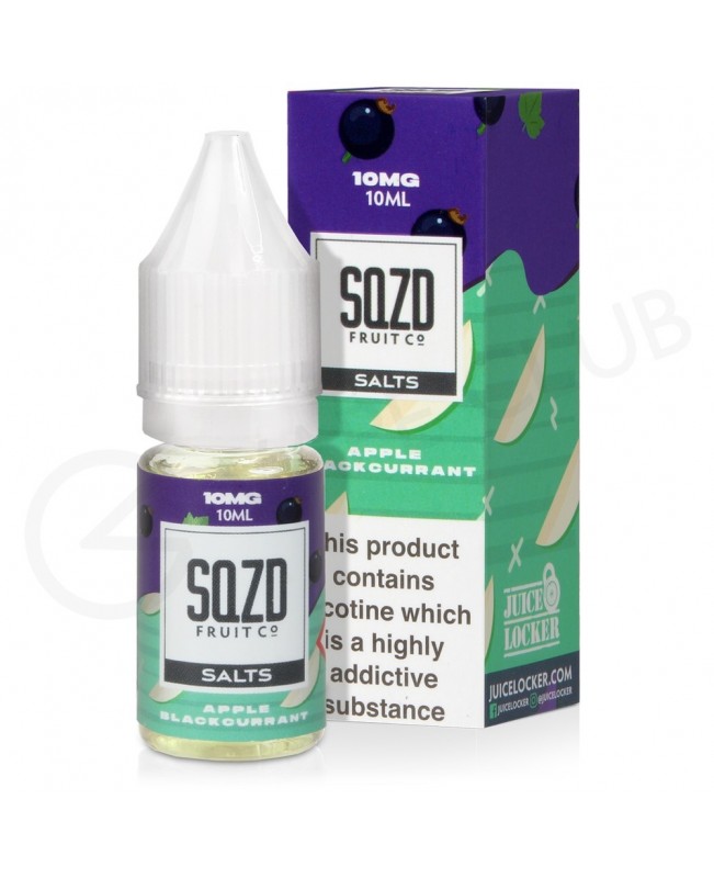 Apple Blackcurrant Nic Salt E-Liquid by SQZD