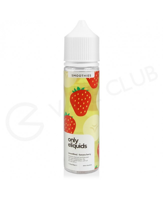 Banana Berry Shortfill E-Liquid by Only Eliquids Smoothies 50ml