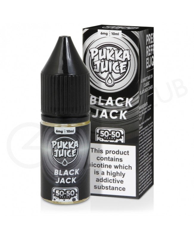 Blackjack E-Liquid by Pukka Juice 50/50