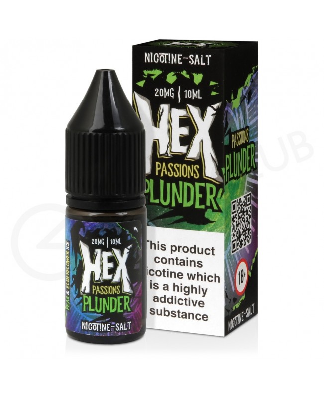 Passions Plunder Nic Salt E-Liquid by Hex