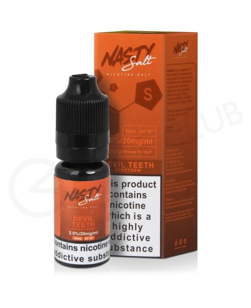 Devil Teeth Nic Salt E-Liquid by Nasty Salts