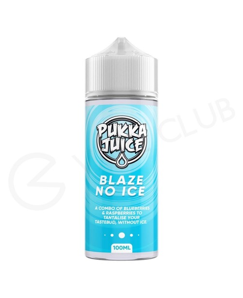 Blaze No Ice Shortfill E-Liquid by Pukka Juice 100...