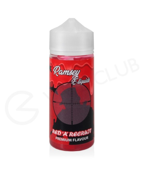 Red 'A' Recrujt Shortfill E-Liquid by Ramsey 100ml