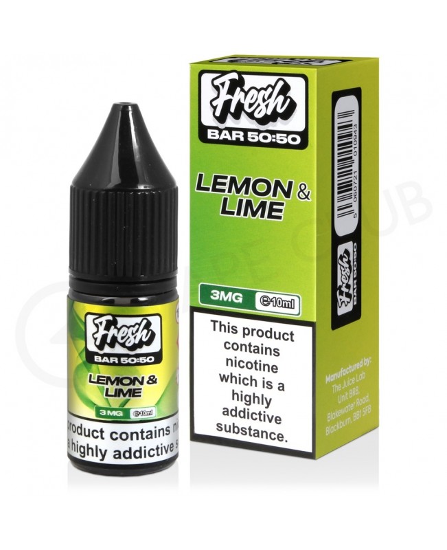 Lemon & Lime E-Liquid by Fresh Bar