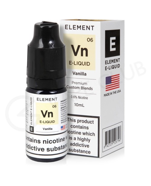 Vanilla E-Liquid by Element 50/50