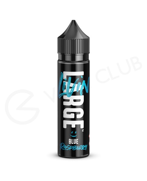 Blue Raspberry Shortfill E-Liquid by Livin Large 5...