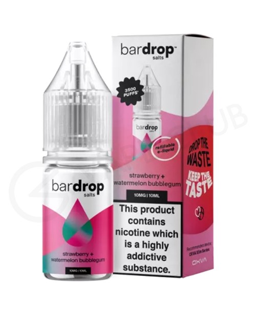 Strawberry Watermelon Bubblegum Nic Salt E-Liquid ...