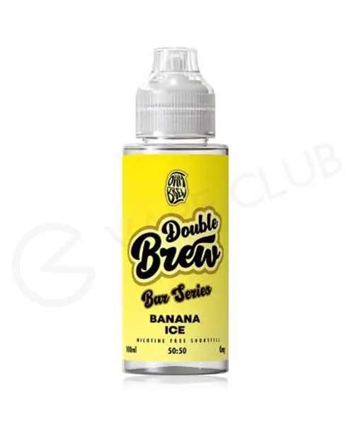 Banana Ice Shortfill E-Liquid by Double Brew Bar S...