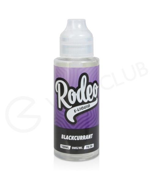 Blackcurrant Shortfill E-Liquid by Rodeo 100ml