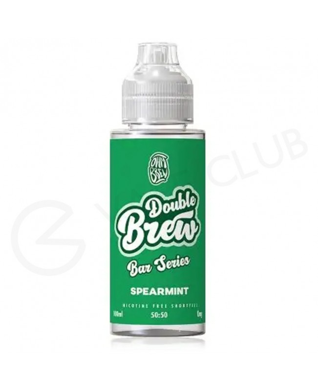 Spearmint Shortfill E-Liquid by Double Brew Bar Series 100ml