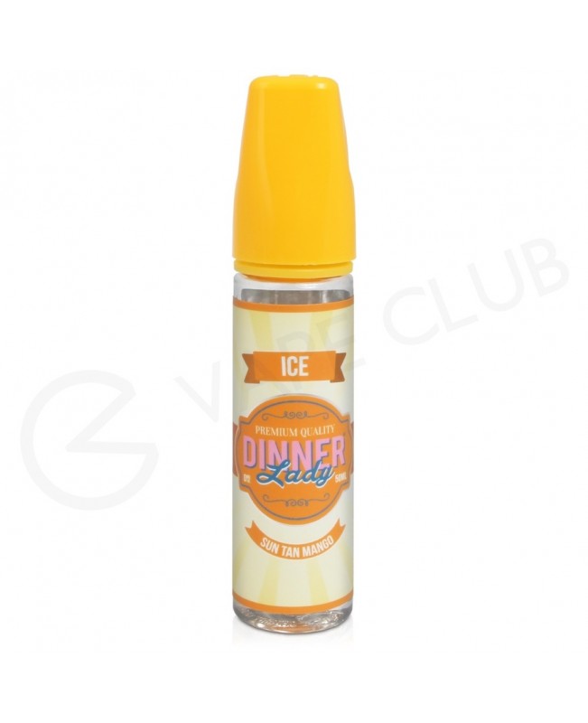 Sun Tan Mango Shortfill E-Liquid by Dinner Lady Summer Holidays 50ml