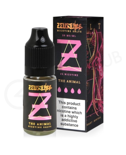 The Animal Nic Salt E-Liquid by Zeus Juice