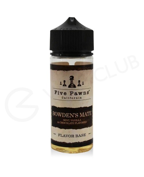 Bowdens Mate Shortfill E-Liquid by Five Pawns 100m...