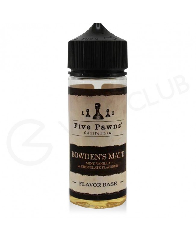 Bowdens Mate Shortfill E-Liquid by Five Pawns 100ml