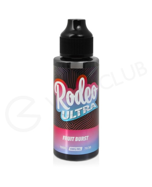 Fruit Burst Shortfill E-Liquid by Rodeo Ultra 100m...