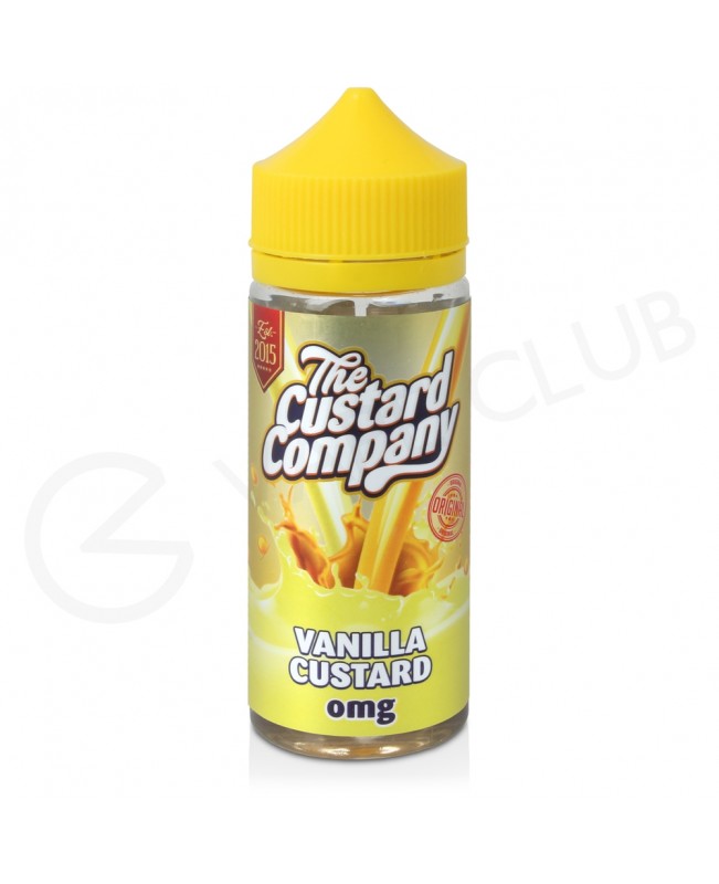 Vanilla Custard Shortfill E-Liquid by The Custard Company 100ml