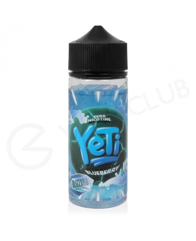 Blueberry Shortfill E-Liquid by Yeti Blizzard 100ml