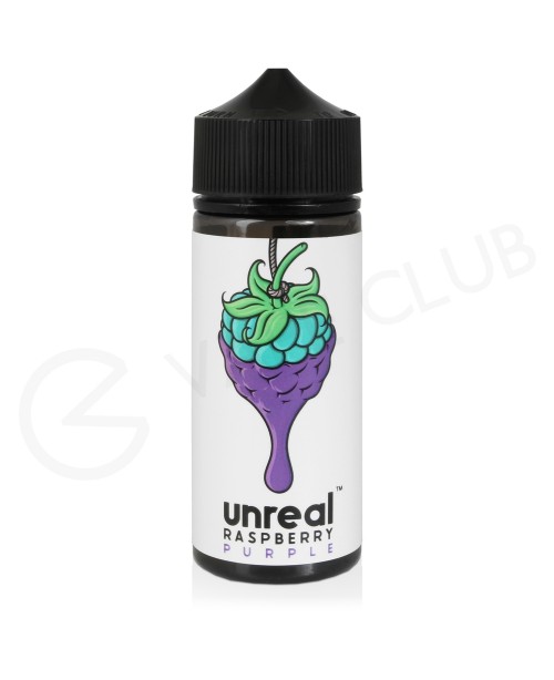 Purple Shortfill E-Liquid by Unreal Raspberry 100m...