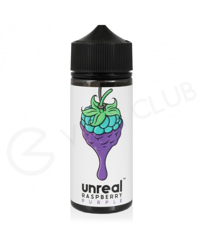 Purple Shortfill E-Liquid by Unreal Raspberry 100ml