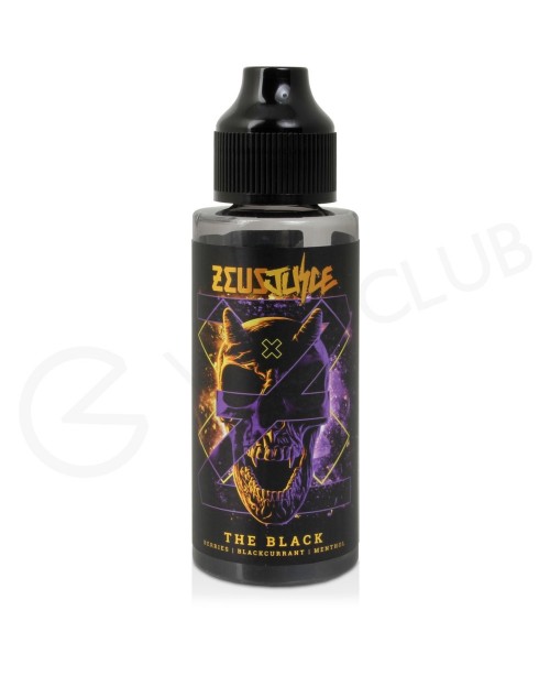 The Black Shortfill E-Liquid by Zeus Juice 100ml