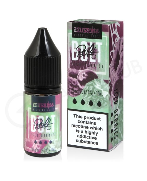 Iced Berries Nic Salt E-Liquid by Bolt