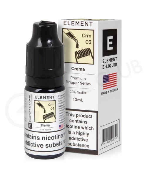 Crema Dripper E-Liquid By Element