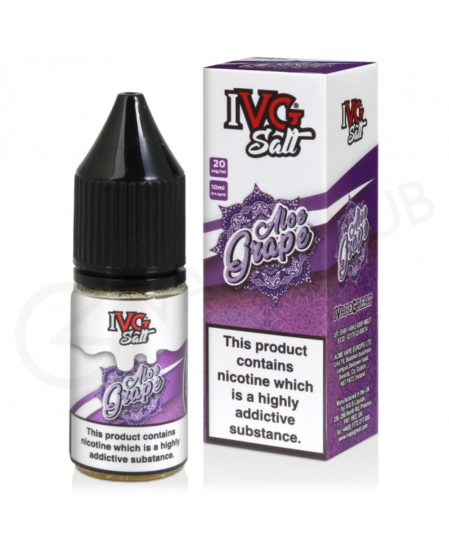 Aloe Grape Nic Salt E-Liquid by IVG Exotic Range