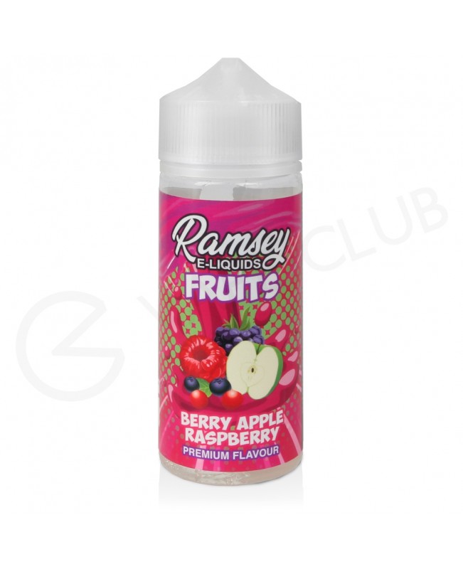 Berry Apple Raspberry Shortfill E-Liquid by Ramsey Fruits 100ml