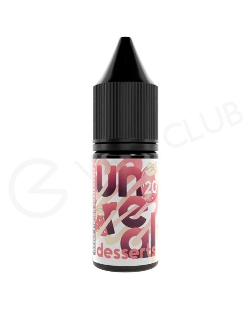 Strawberry Double Cream Nic Salt E-Liquid by Unrea...