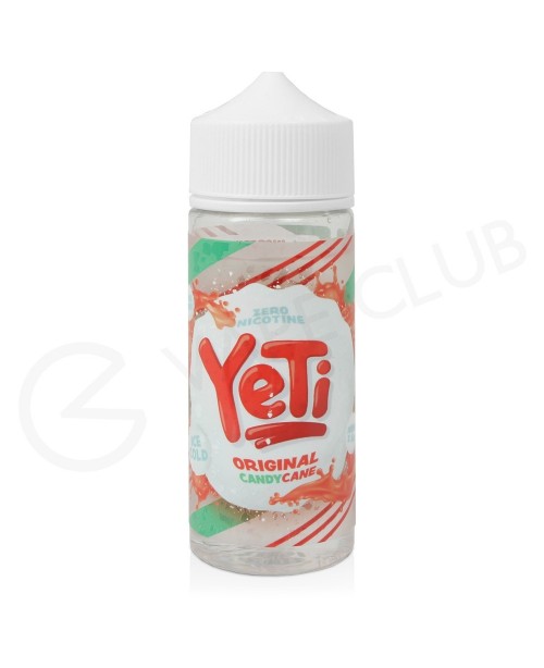 Candy Cane Shortfill E-Liquid by Yeti Original 100...