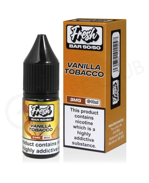 Vanilla Tobacco E-Liquid by Fresh Bar