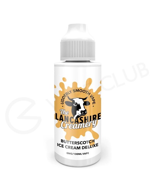 Butterscotch Ice Cream Deluxe Shortfill E-Liquid b...