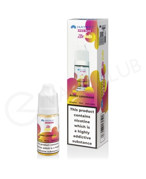 Berry Lemonade E-Liquid by Hayati Pro Max Nic Salt...