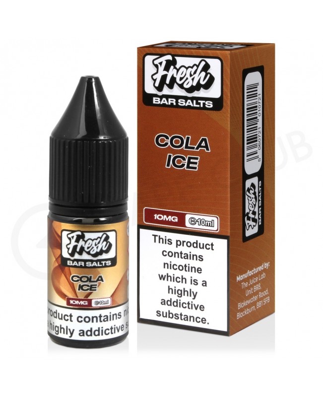 Cola Ice Nic Salt E-Liquid by Fresh Bar