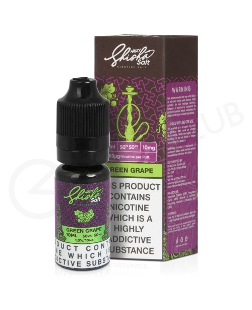 Green Grape Nic Salt E-Liquid by Nasty Shisha