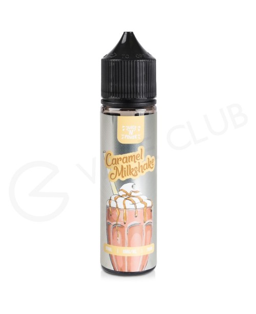 Caramel Milkshake Shortfill E-Liquid by Juice N Po...