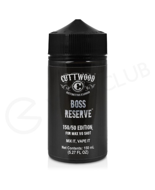 Boss Reserve Shortfill E-Liquid by Cuttwood 150ml