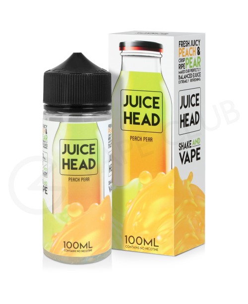 Peach Pear Shortfill E-Liquid by Juice Head 100ml