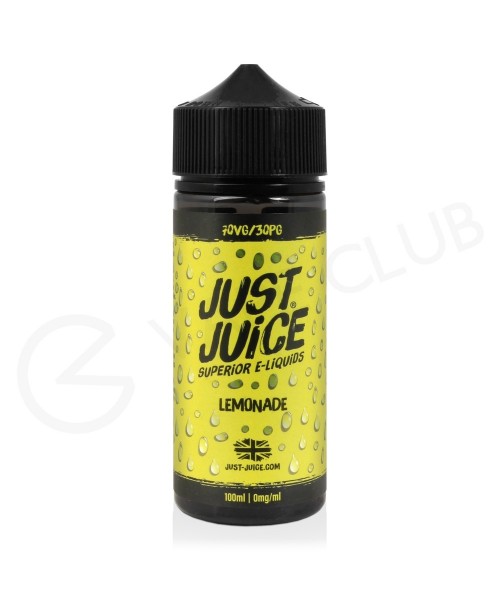 Lemonade Shortfill E-Liquid by Just Juice 100ml