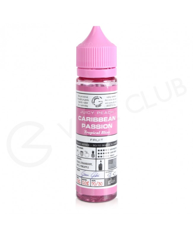 Caribbean Passion Shortfill E-Liquid by Glas Basix 50ml